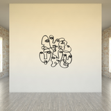 Voices in Line - Metal Wall Art