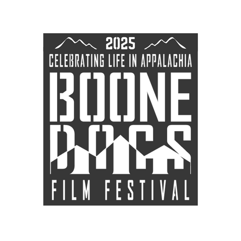 2025 boone docs film festival/custom sign/BLACK