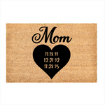 11.18.91/mom doormat