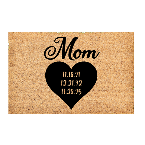 11.18.91/mom doormat