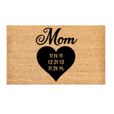 11.18.91/mom doormat