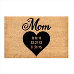 11.18.91/mom doormat