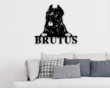 Custom Dog Metal Sign