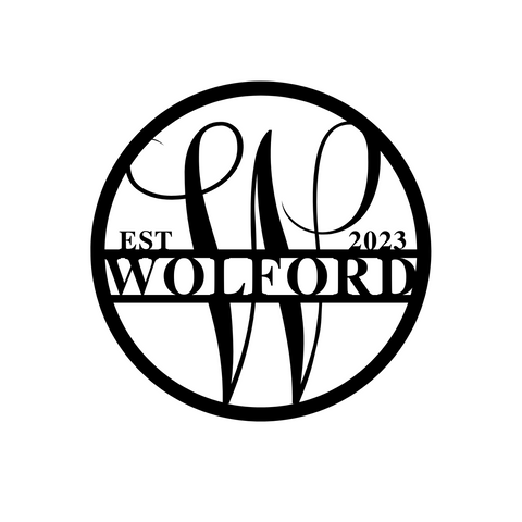 wolford est 2023/monogram sign/BLACK