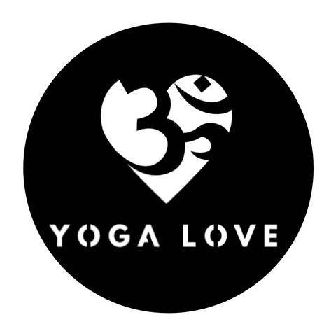 yoga love/custom sign/BLACK
