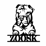 zoosk/dog sign/BLACK