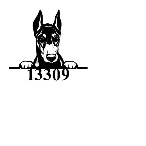 13309/doberman 12/BLACK