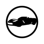 2017 corvette sign/BLACK