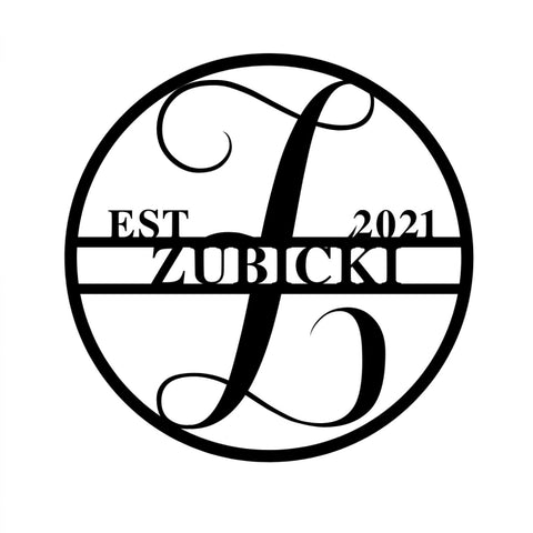 zubicki 2021/monogramsign2/BLACK