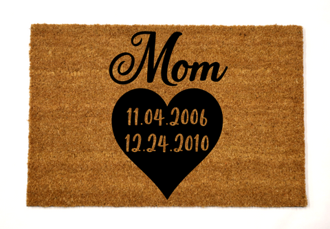11.04.2006 12.24.2010/mom doormat