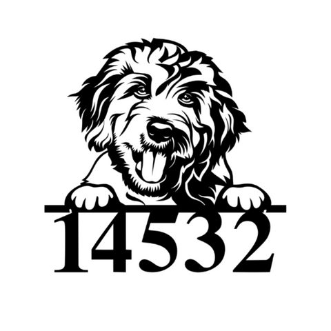 14532/cockapoo sign/BLACK