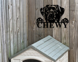 Black Labrador Dog Sign, Black Labrador Metal sign, Black Labrador Name Sign, Pet Name Sign, Dog Lover Sign, Gift for Pet