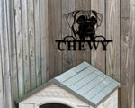 Boxer Dog Sign, Boxer Terrier Metal sign, Boxer Terrier Name Sign, Pet Name Sign, Dog Lover Sign, Gift for Pet Owner, Dog Sign