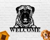 Custom Address Sign, Dog Sign, Dog Address Sign, Metal sign, Address Numbers, Dog Lover Sign, Gift for Pet Owner, Dog Sign, Pet owner Sign