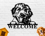 Goldendoodle Dog Sign, Goldendoodle Metal sign, Goldendoodle Name Sign, Pet Name Sign, Dog Lover Sign, Gift for Pet Owner, Dog Sign