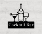 Personalized Bar Metal Sign for Home Bar, Custom Metal Bar Sign, Patio Bar Sign, Pool Bar Drink Sign, Home Bar Sign,Mancave Sign,Outdoor Bar