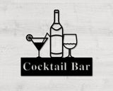 Personalized Bar Metal Sign for Home Bar, Custom Metal Bar Sign, Patio Bar Sign, Pool Bar Drink Sign, Home Bar Sign,Mancave Sign,Outdoor Bar