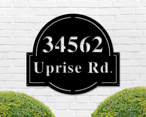 Modern Address Numbers, Address Sign, House Numbers, Modern Address Sign
