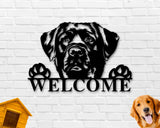 Black Labrador Dog Sign, Black Labrador Metal sign, Black Labrador Name Sign, Pet Name Sign, Dog Lover Sign, Gift for Pet