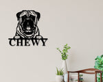 Custom Address Sign, Dog Sign, Dog Address Sign, Metal sign, Address Numbers, Dog Lover Sign, Gift for Pet Owner, Dog Sign, Pet owner Sign