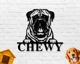 Custom Address Sign, Dog Sign, Dog Address Sign, Metal sign, Address Numbers, Dog Lover Sign, Gift for Pet Owner, Dog Sign, Pet owner Sign