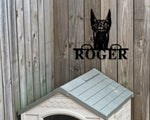 Great Dane Dog Sign, Great Dane Metal sign, Great Dane Name Sign, Pet Name Sign, Dog Lover Sign, Gift for Pet Owner, Dog Sign