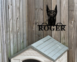 Great Dane Dog Sign, Great Dane Metal sign, Great Dane Name Sign, Pet Name Sign, Dog Lover Sign, Gift for Pet Owner, Dog Sign