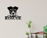 Jack Russell Terrier Dog Sign, Jack Russell Terrier Metal sign, Jack Russell Terrier Name Sign, Pet Name Sign, Dog Lover Sign, Gift for Pet