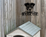 Jack Russell Terrier Dog Sign, Jack Russell Terrier Metal sign, Jack Russell Terrier Name Sign, Pet Name Sign, Dog Lover Sign, Gift for Pet