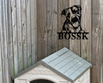 Pitbull Dog Sign, Pitbull Metal sign, Pitbull Name Sign, Pet Name Sign, Dog Lover Sign, Gift for Pet Owner, Dog Sign