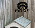 Shih Tzu Dog Sign, Shih Tzu Metal sign, Shih Tzu Name Sign, Pet Name Sign, Dog Lover Sign, Gift for Pet Owner, Dog Sign, Pet owner Sign, Dog