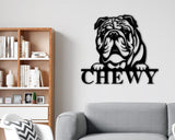 Dog Sign Custom, Your dog breed sign, Custom Dog name Address Sign, Metal, Steel Sign, Wall art Dog Puppy, Custom dog breed Art, Pet name