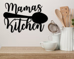 Custom Metal Sign for Kitchen, Nana's Kitchen Metal Sign, Personalized Kitchen Signs, Nana Mothers Day Gift, Custom Kitchen Sign Wall Decor