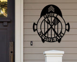 Grill Sergeant Sign, Sergeant Sign Gift, Drill Sergeant, Military Gift, Barbecue Sign, Metal BBQ Sign, Patio Grill Sign, Funny BBQ Gift, Dad