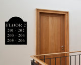 Apartment Unit Sign, Apartment Building Metal Sign, Townhouse Address Sign, Apartment Number Sign, Condo Unit Sign, Apartment Address Sign