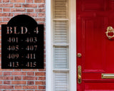 Apartment Unit Sign, Apartment Building Metal Sign, Townhouse Address Sign, Apartment Number Sign, Condo Unit Sign, Apartment Address Sign