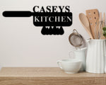 Custom Kitchen Sign, Kitchen Metal Sign, Personalized Kitchen Sign, Mamas Kitchen, Mother's Day Gift, Gift for Grandma, Kitchen Decor
