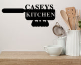 Custom Kitchen Sign, Kitchen Metal Sign, Personalized Kitchen Sign, Mamas Kitchen, Mother's Day Gift, Gift for Grandma, Kitchen Decor