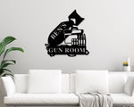 Armory Sign, Gun Room Sign, Gun Shop Sign, Shooting Range Sign, Personalized Gun Name Sign, Nuke Sign, Bomb, 2nd Amendment Sign, Metal Sign