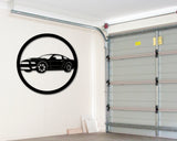 Custom Car Metal Sign, Personalized Car Sign, Car Garage Sign, Father's Day Gift, Gift for Him, Classic Car Metal Art, Muscle Car Decor.