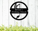 Fishing Metal Sign, Custom Fishing Decor, Personalized Father's Day Gift, Bass Fishing Gift, Gift for Dad, Fisherman Gift, Fishing Supply