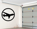 Custom Jet Metal Sign, Personalized Airplane Sign, Fighter Jet Sign, Airplane Decor, Aviation Gift, Father's Day Gift, Pilot Gift, Air Force