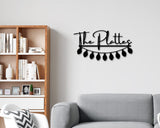Christmas Name Sign, Christmas Decor, Metal Christmas Sign, Last name sign, Family name sign, Holiday Decor, Metal Name sign, Established