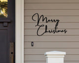 Merry Christmas Sign, Holiday Decor, Metal Sign, Christmas Personalized Sign, Family Sign, Christmas Metal Sign, Custom Christmas Decor