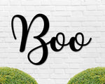 Boo Halloween Wall Decor, Metal Halloween Decoration, Halloween Front door Sign, Halloween Door Metal Sign, Halloween porch decoration, Boo