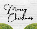 Merry Christmas Sign, Holiday Decor, Metal Sign, Christmas Personalized Sign, Family Sign, Christmas Metal Sign, Custom Christmas Decor