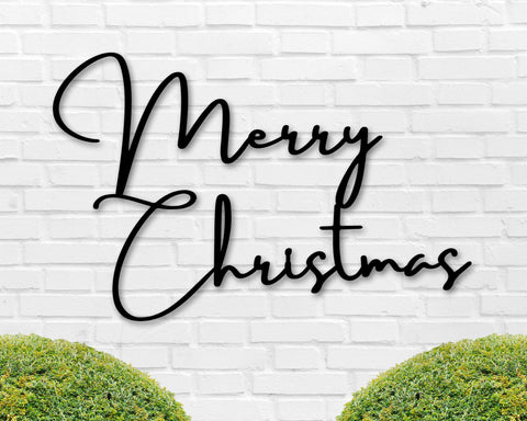 Merry Christmas Sign, Holiday Decor, Metal Sign, Christmas Personalized Sign, Family Sign, Christmas Metal Sign, Custom Christmas Decor