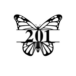201/butterfly sign/BLACK