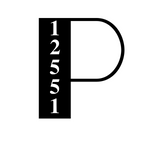12551/p sign/BLACK