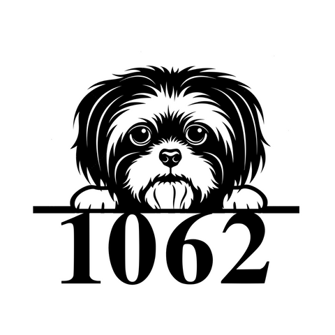 1062/cockapoo sign/BLACK